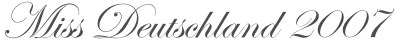 Miss Deutschland 2007